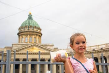 Girl in Petersburg