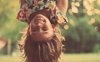 Child cute beautiful beauty girl upsidedown wallpaper | 1920x1200 ...