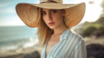 Cute Beautiful Girl With Hat, HD Girls, 4k Wallpapers, Images ...