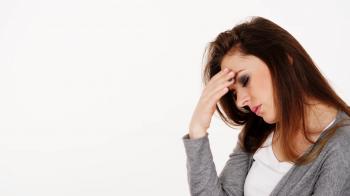 Woman suffering from headache migraine pain 4K Stock Video Footage ...