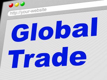 Global Trade Shows Commerce Globalize And E-Commerce