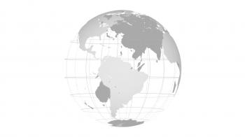 White Globe Background Loop Motion Background - Videoblocks