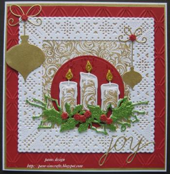 pamscrafts: glowing candles