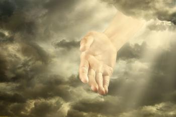 God's Hand From The Sky | BestWallSite.com