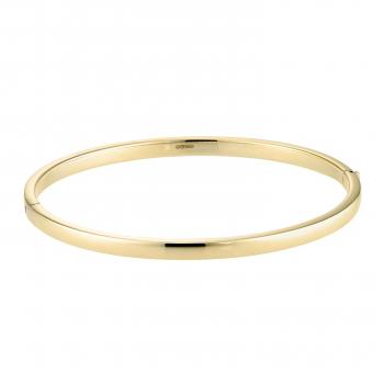 9ct Gold Bangle | H.Samuel
