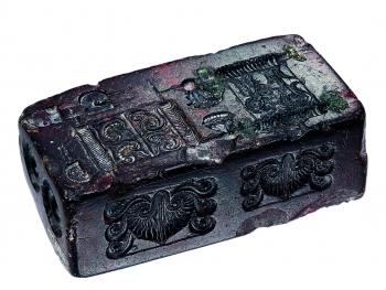 Red steatite mold (1250-1180 B.C.). Stone molds were intended for ...
