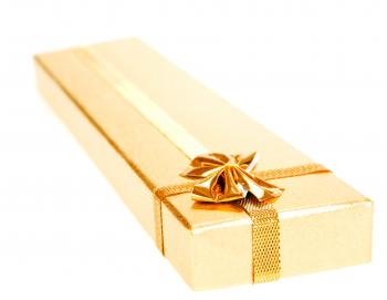 Golden Gift Box