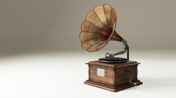 old 3D Gramophone | CGTrader
