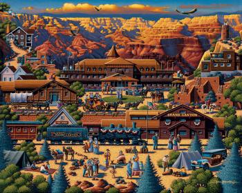 Grand Canyon National Park - Fine Art - Dowdle Folk Art