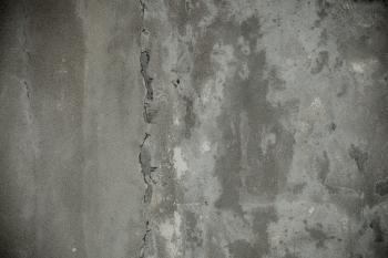 Gray Cracked Concrete Surface