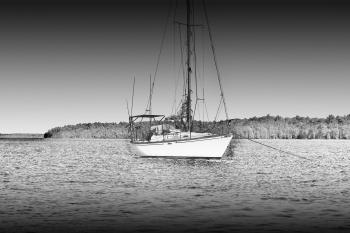 Grayscale Photography Of Boat