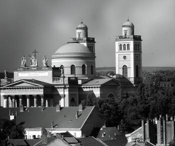 Grayscale Photography of Cathedral