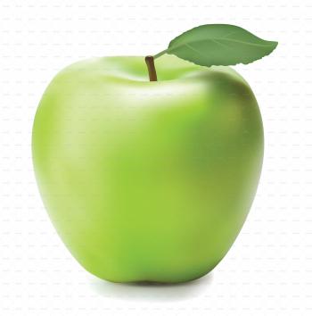 Green Apple by Buriy | GraphicRiver