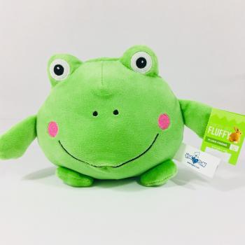 Hug Fun Frog Plush Stuffed Animal Toy 6.5" Easter Happy Go Fluffy ...