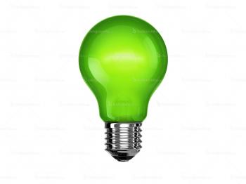 Green light bulb | Backgroundsy.com