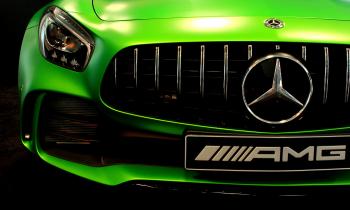 Green Mercedes-benz Amg