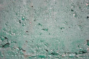 Green stone wall