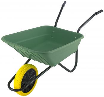 Walsall Wheelbarrows 90Ltr Shire Plastic Green Wheelbarrow Barrow in ...