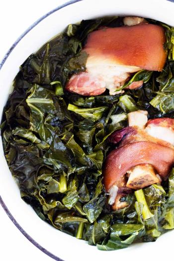 The Best Collard Greens • So Damn Delish