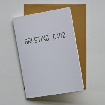 Greeting Card - Registered Goods