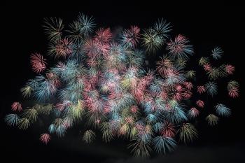 Group of Fireworks