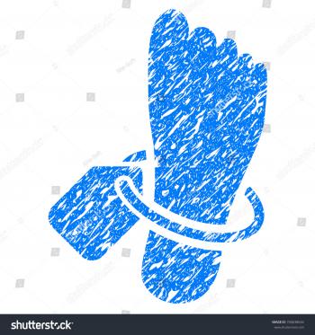 Grunge Mortuary Tag Icon Grunge Design Stock Illustration 700638634 ...