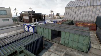 Industrial area Hangar — polycount