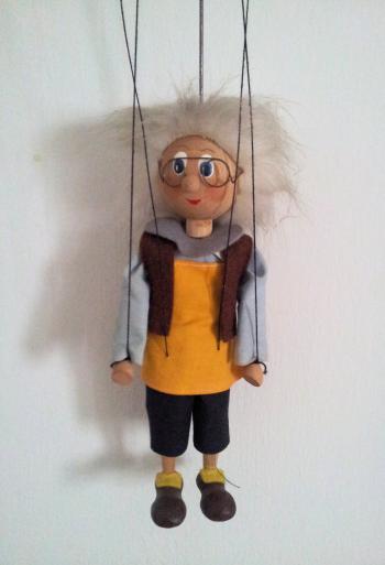 Hanging puppet