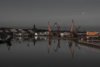 Harbour at Night