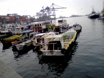 Harbour in Valparaíso
