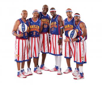 Basketball On Steroids: Sky Coaster Shot | Harlem Globetrotters @Globies