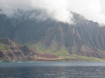 Hawaiian mountainside