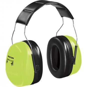 3M High-Visibility Ear Protector — Green, NRR 30dB, Model# H10A-HV ...
