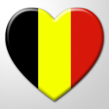 Heart Belgium Shows Valentines Day And Affection