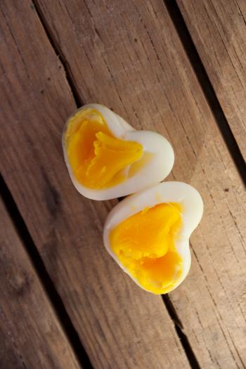 Heart Shaped Eggs