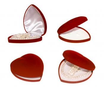 heart shaped red box