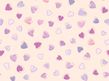 Scribble Hearts Pattern Backgrounds Presnetation - PPT Backgrounds ...