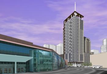 Alatus envisions slim, high-rise residential tower across from ...