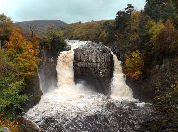 File:High Force waterfall showing twin falls. Teesdale, England.jpg ...