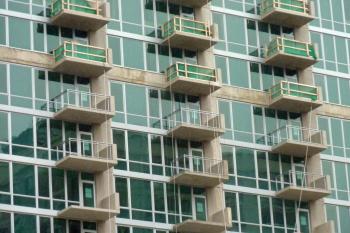 I spy finished balconies at Parc Huron – YoChicago