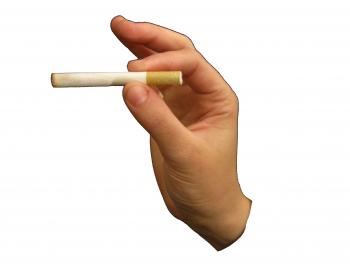 Hand Holding Cigarette Hold your cancer stick | Lower | Pinterest ...