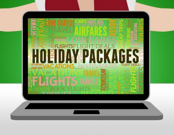 Holiday Packages Indicates Fully Inclusive And Getaway