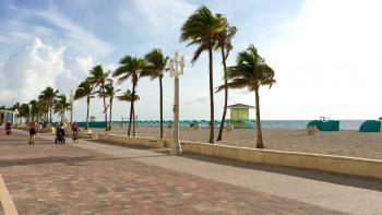 HOLLYWOOD BEACH BOARDWALK FLORIDA - YouTube