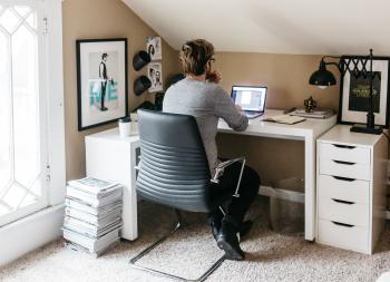 Blogger Home Office | Havenly Design | The Kentucky Gent