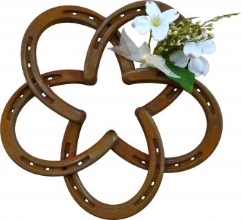 Horseshoe Star Decorative Wall Mounted - RailroadWare