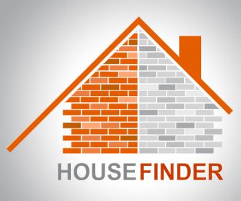 House Finder Shows Finders Home And Found
