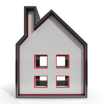 House Icon Showing Home For Sale