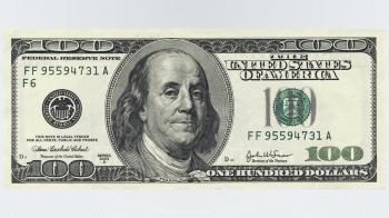 One hundred dollars bill Motion Background - Videoblocks
