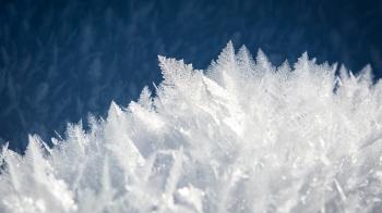 Free Ice Crystals ChromeBook Wallpaper Ready For Download