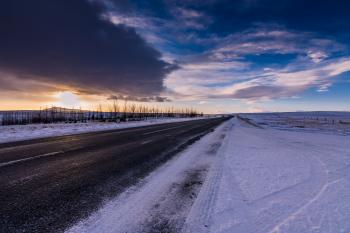 Iceland Winter Sunrise